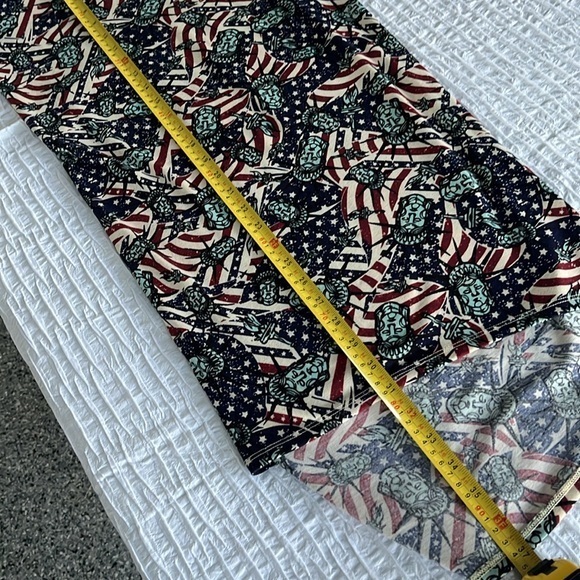 Lularoe top American flag 🇺🇸 patriotic patriotic 4th of July Lady‎ Liberty 2XL - Picture 5 of 7